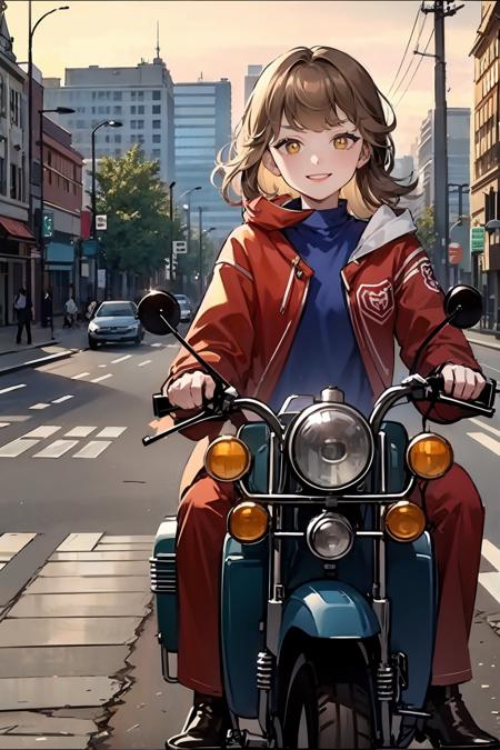 09426-417072819-1girl, smile, _outdoors, motorcycle,In the street,Red jacket,.png